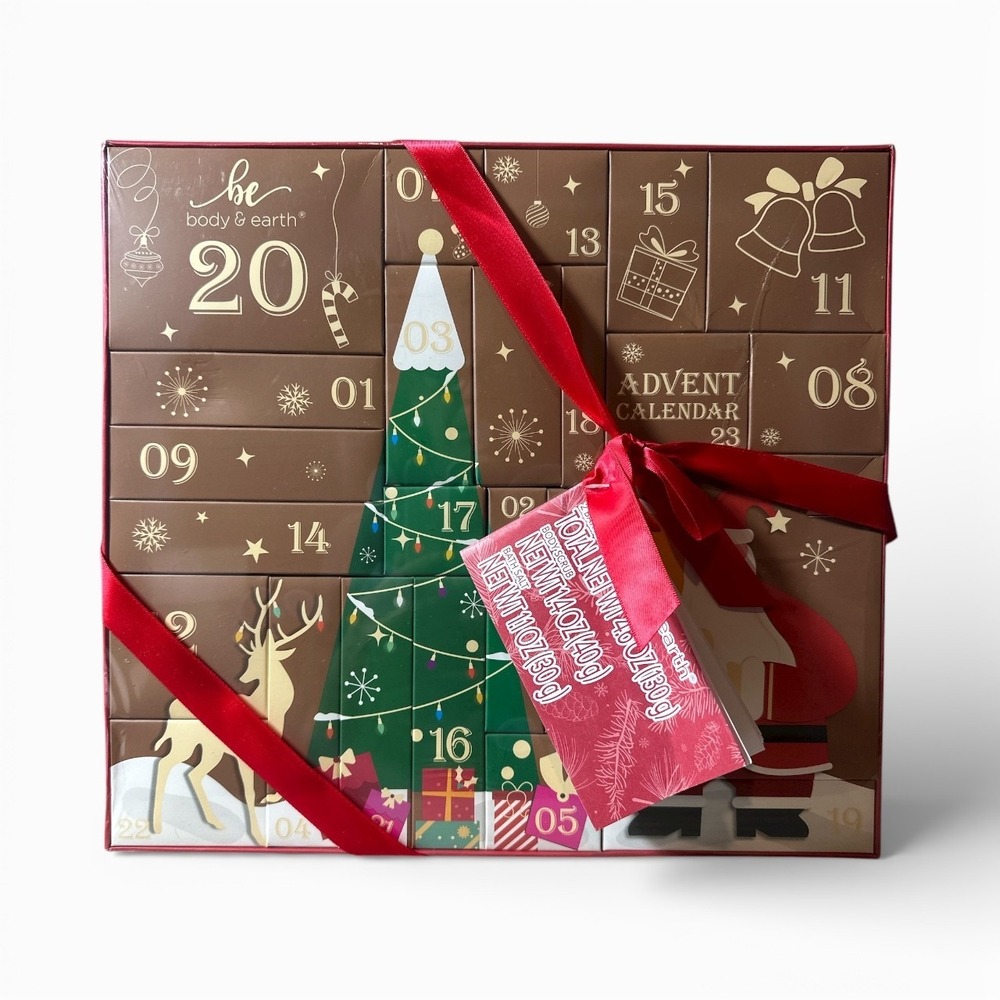 Christmas‎ Advent Calendar 2025 BODY & EARTH 24 Days of Beauty EXP 07/2028 NEW